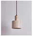 Cylindrical Travertine Pendant Lamp - Simprolos