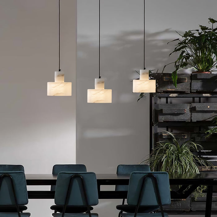 Cyls Alabaster Pendant Lamp - Simprolos