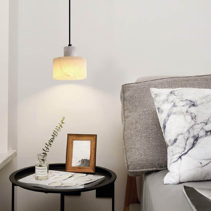 Cyls Alabaster Pendant Lamp - Simprolos