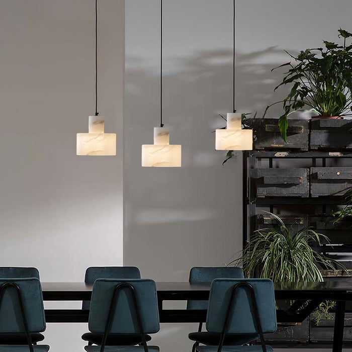 Cyls Alabaster Pendant Lamp - Simprolos