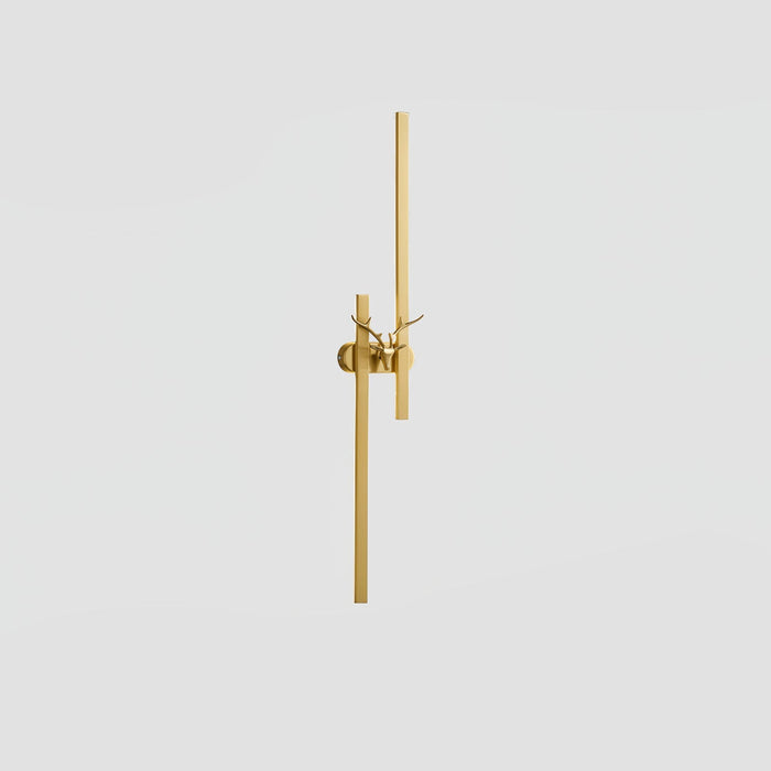 Deer Brass Wall Lamp - Simprolos