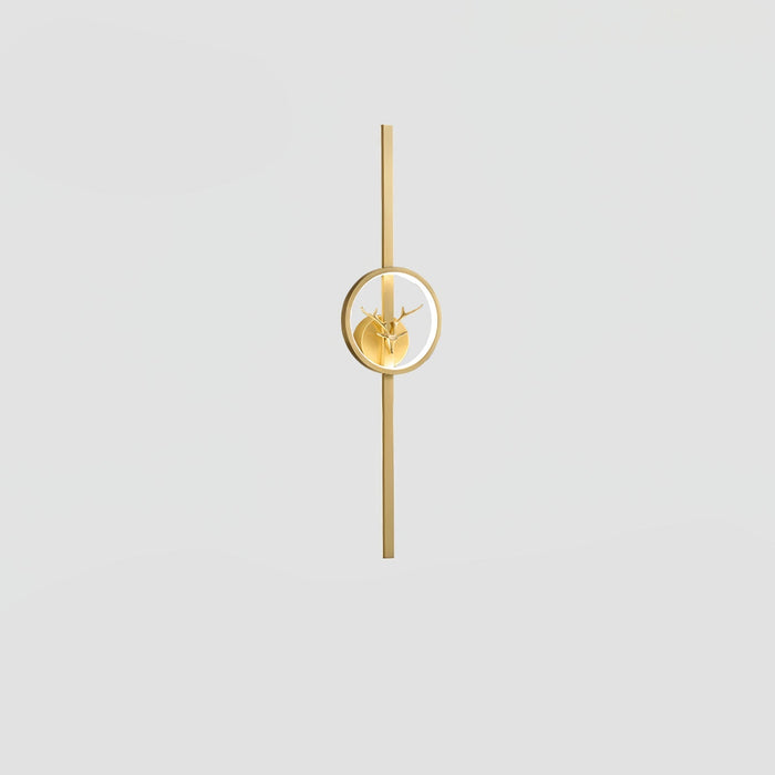 Deer Brass Wall Lamp - Simprolos