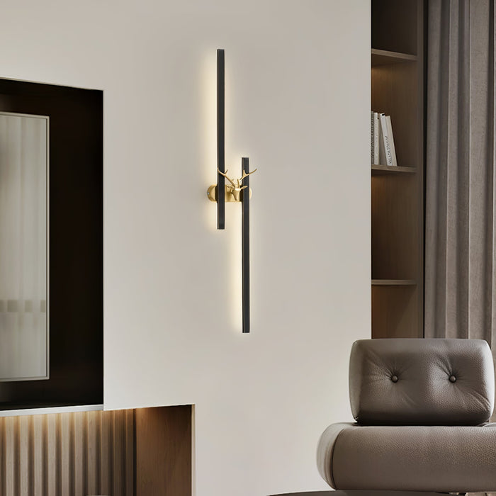 Deer Brass Wall Lamp - Simprolos