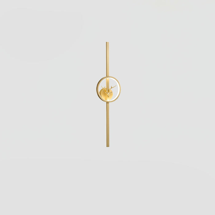 Deer Brass Wall Lamp - Simprolos
