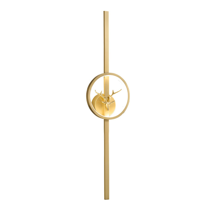 Deer Brass Wall Lamp - Simprolos