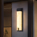 Delaney Alabaster Outdoor Wall Light - Simprolos