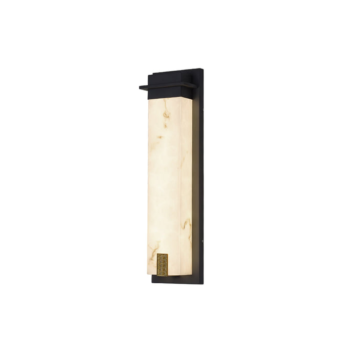 Delaney Alabaster Outdoor Wall Light - Simprolos