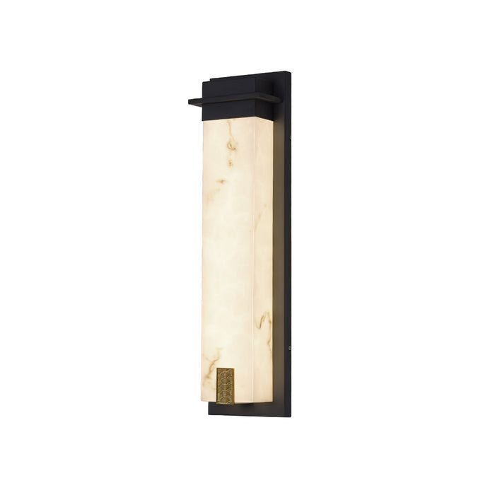 Delaney Alabaster Outdoor Wall Light - Simprolos