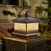 Diamond Solar Post Outdoor Light - Simprolos
