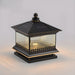 Diamond Solar Post Outdoor Light - Simprolos