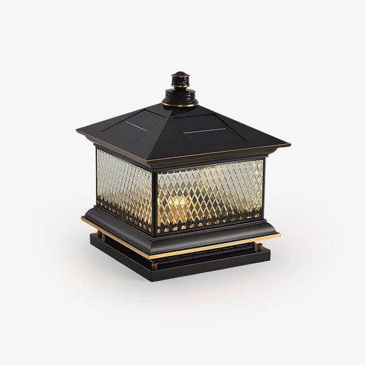 Diamond Solar Post Outdoor Light - Simprolos