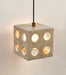 Dice Travertine Pendant Light - Simprolos