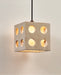 Dice Travertine Pendant Light - Simprolos