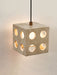 Dice Travertine Pendant Light - Simprolos