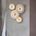 Disc Shaped Alabaster Wall Light - Simprolos