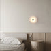 Disc Shaped Alabaster Wall Light - Simprolos