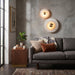 Disc Shaped Alabaster Wall Light - Simprolos