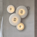Disc Shaped Alabaster Wall Light - Simprolos