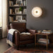 Disc Shaped Alabaster Wall Light - Simprolos