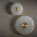 Disc Shaped Alabaster Wall Light - Simprolos
