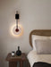 Disc Travertine Wall Lamp - Simprolos