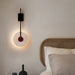 Disc Travertine Wall Lamp - Simprolos