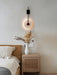 Disc Travertine Wall Lamp - Simprolos