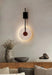 Disc Travertine Wall Lamp - Simprolos
