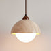 Dome Travertine Pendant Lamp - Simprolos