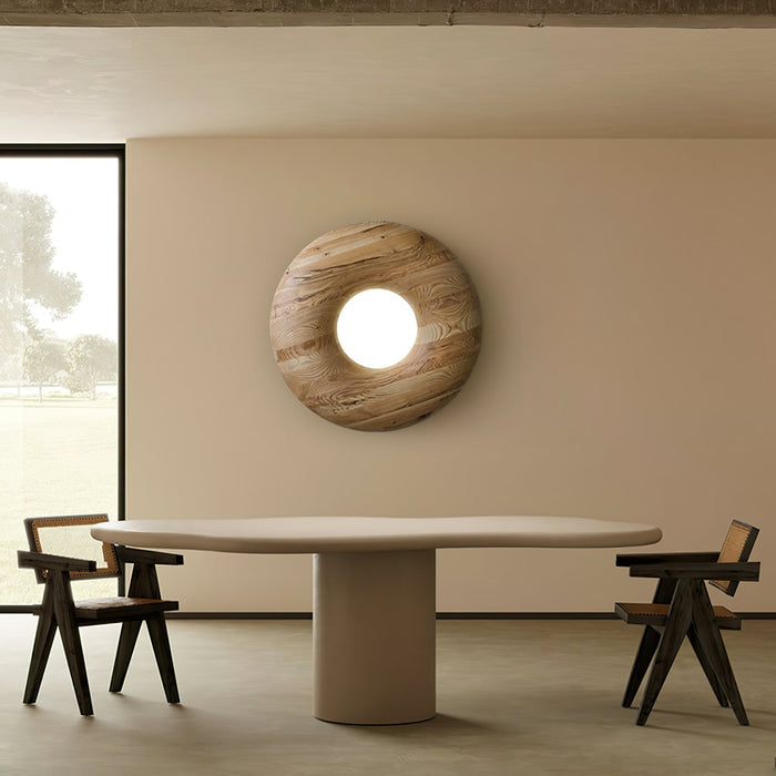 Donut Wood Ceiling Light - Simprolos