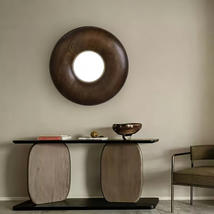 Donut Wood Ceiling Light - Simprolos