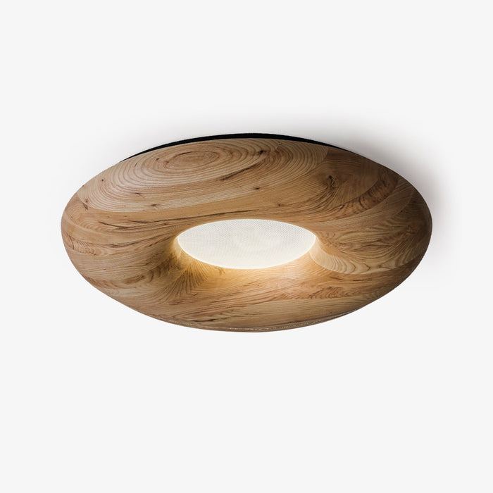 Donut Wood Ceiling Light - Simprolos