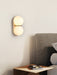Double Globe Travertine Wall Sconce - Simprolos