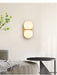 Double Globe Travertine Wall Sconce - Simprolos