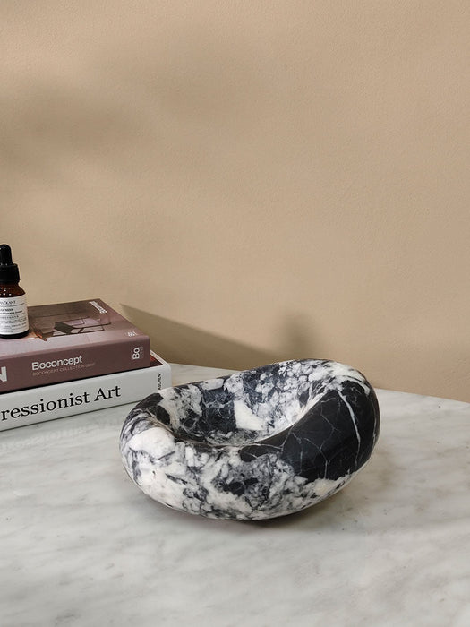 Drift Bowl Marble Tray - Simprolos