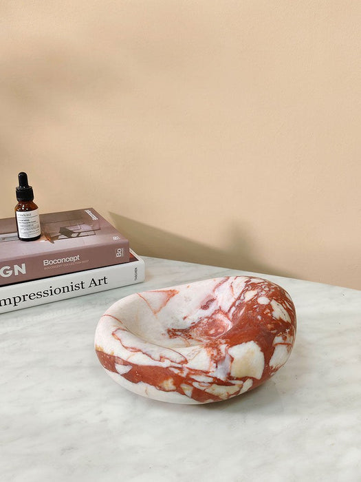 Drift Bowl Marble Tray - Simprolos
