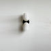 Dual Alabaster Ribbed Wall Sconce - Simprolos