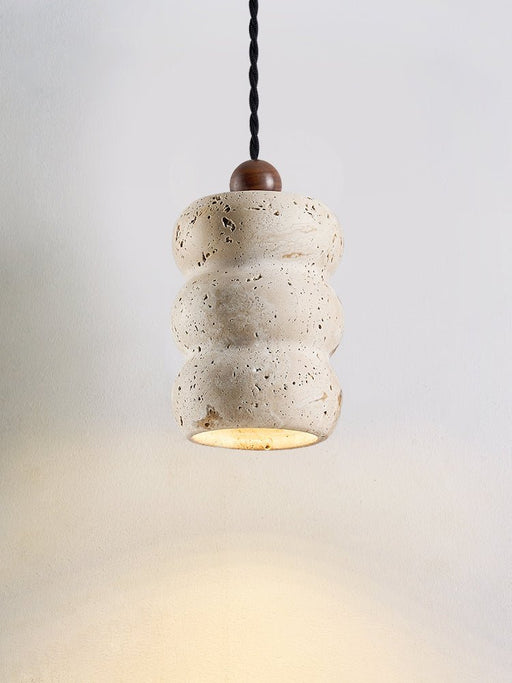 Dune Pebble Travertine Pendant Light - Simprolos