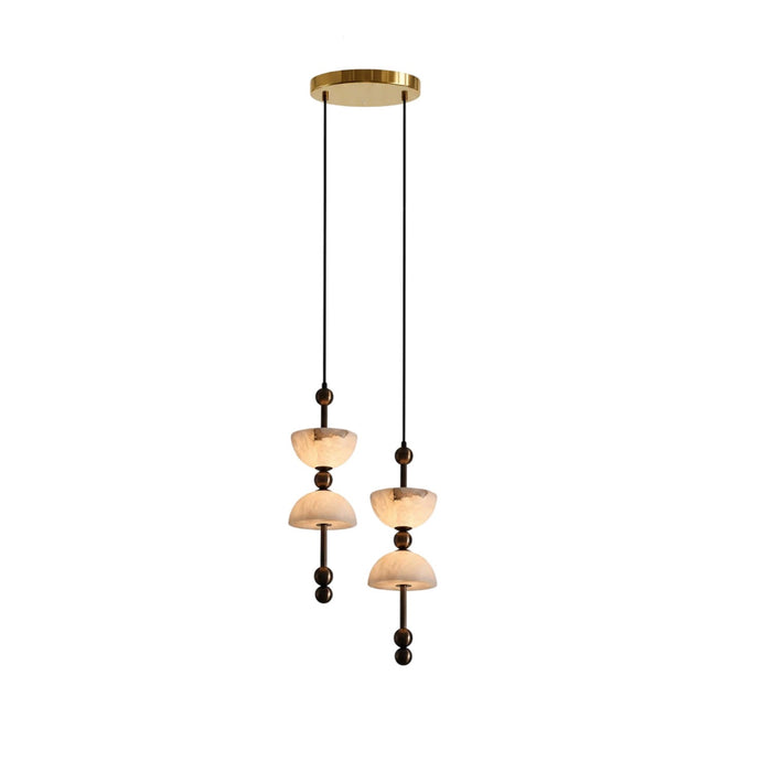 Duo Alabaster Pendant Lamp - Simprolos
