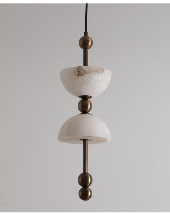 Duo Alabaster Pendant Lamp - Simprolos