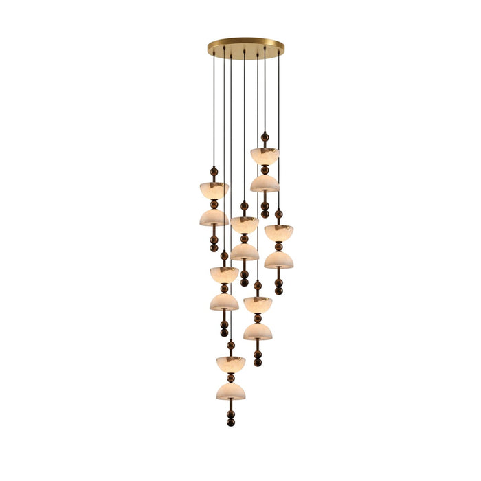 Duo Alabaster Pendant Lamp - Simprolos