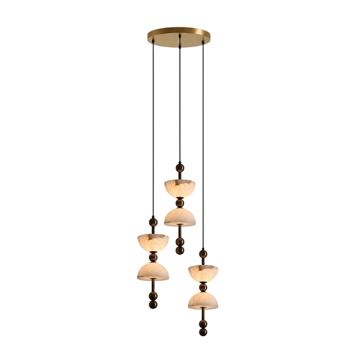 Duo Alabaster Pendant Lamp - Simprolos