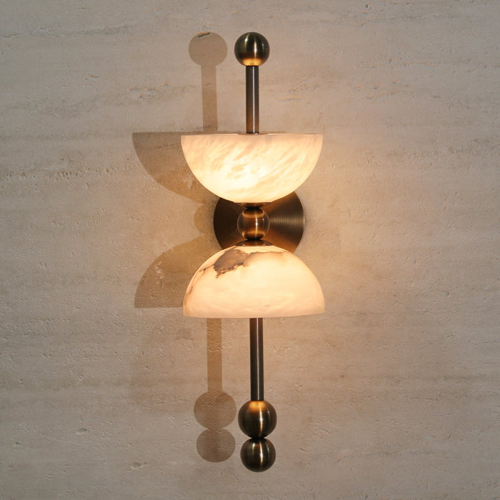 Duo Alabaster Wall Lamp - Simprolos
