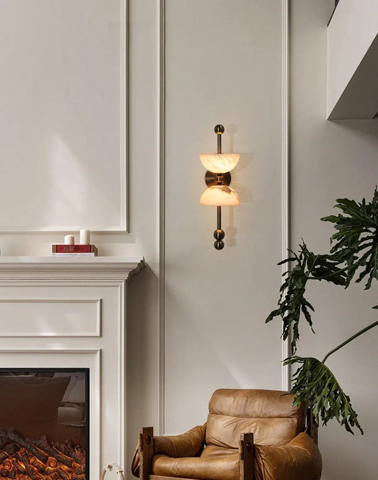 Duo Alabaster Wall Lamp - Simprolos