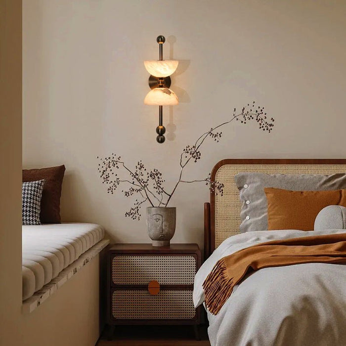 Duo Alabaster Wall Lamp - Simprolos