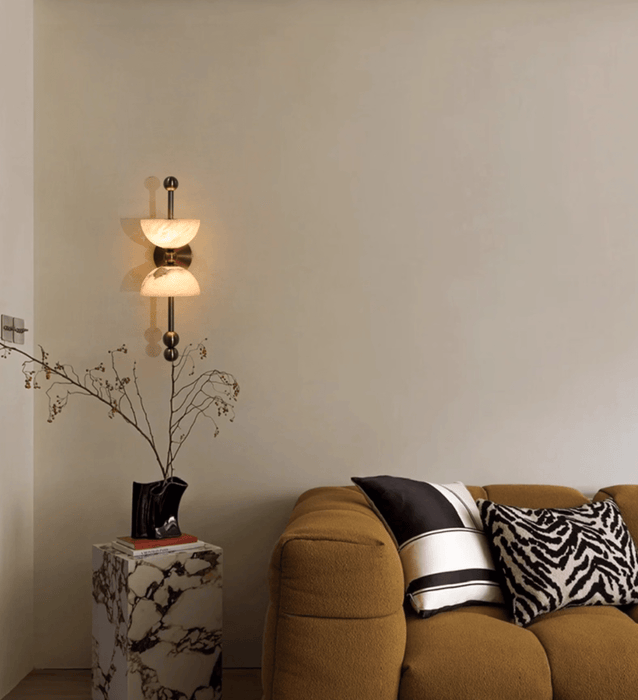 Duo Alabaster Wall Lamp - Simprolos