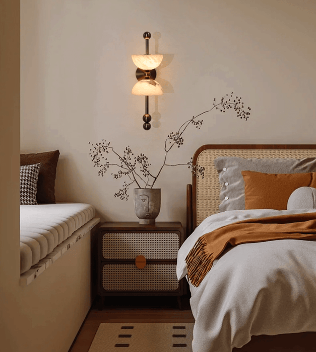 Duo Alabaster Wall Lamp - Simprolos
