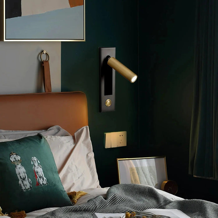 Duyen Embedded Bedside Wall Lamp - Simprolos