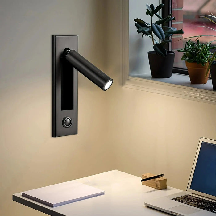 Duyen Embedded Bedside Wall Lamp - Simprolos