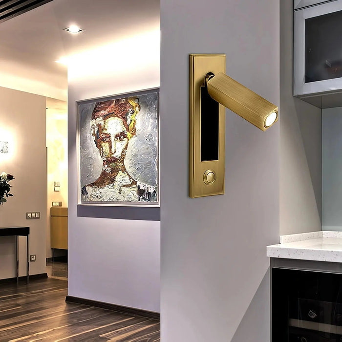 Duyen Embedded Bedside Wall Lamp - Simprolos